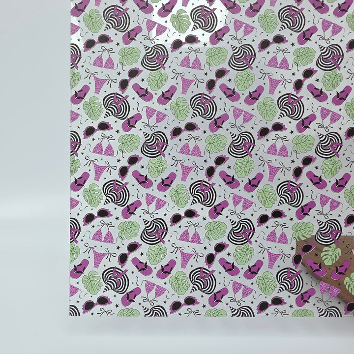 PatternPly® Scattered Purple BikiniWeen