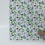 PatternPly® Scattered Witchy Frogs sheet showing the pattern