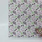 PatternPly® Scattered Pink BikiniWeen sheet showing the pattern