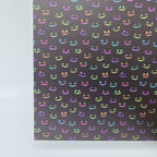 PatternPly® Transparent Neon Spooky Faces product photo 4