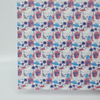 PatternPly® Full Coverage Surfer Ghosts sheet showing the pattern