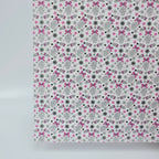PatternPly® Full Coverage Fingers and Bows on White MICRO sheet showing the pattern