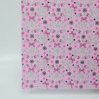 PatternPly® Full Coverage Fingers and Bows on Pink sheet showing the pattern