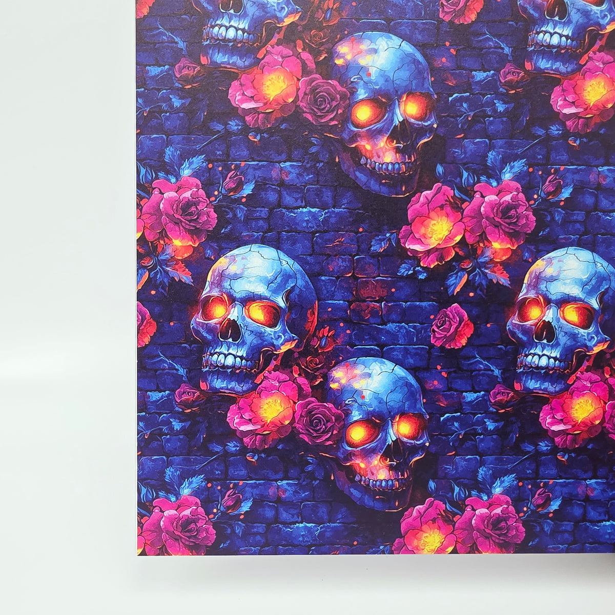 PatternPly® Full Coverage Brick and Bone LARGE sheet showing the pattern