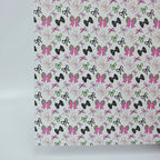 PatternPly® Full Coverage Bows and Skeletons sheet showing the pattern
