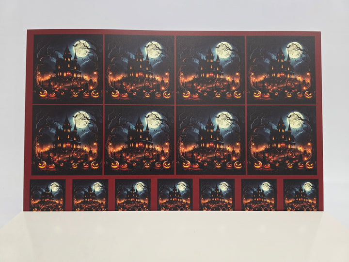 PatternPly® Full Coverage Haunted Mansion 2 Sizes