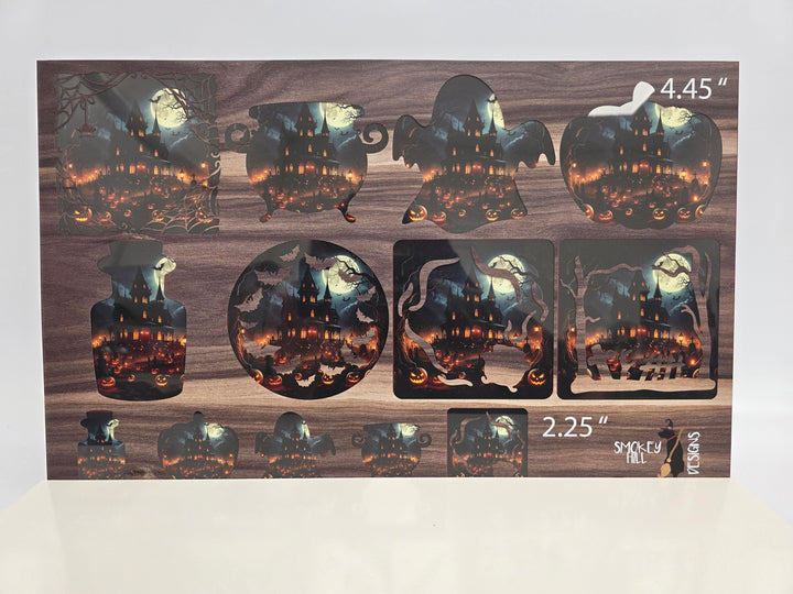 PatternPly® Full Coverage Haunted Mansion 2 Sizes