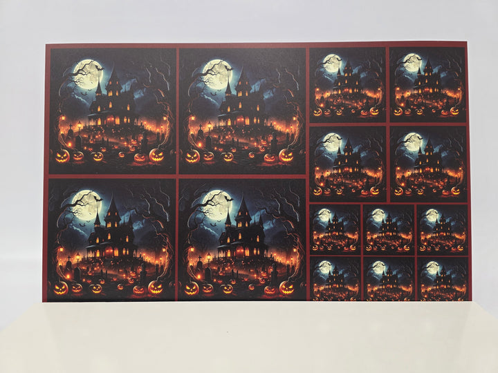 PatternPly® Full Coverage Haunted Mansion 3 Sizes