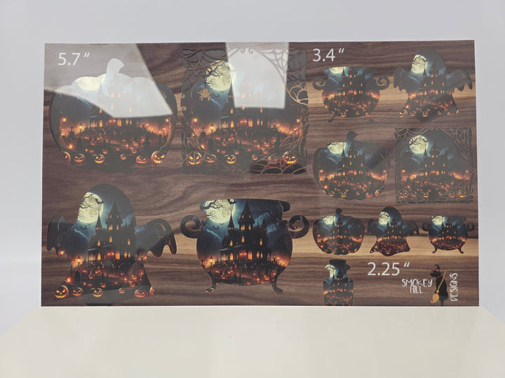 PatternPly® Full Coverage Haunted Mansion 3 Sizes