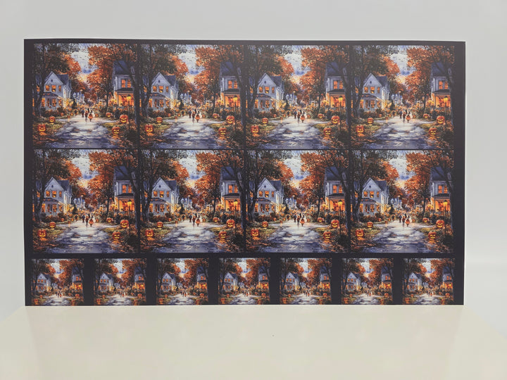 PatternPly® Full Coverage Americana Halloween 2 Sizes