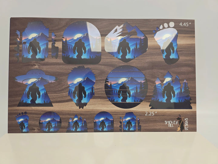 PatternPly® Full Coverage Wandering Big Foot 2sizes