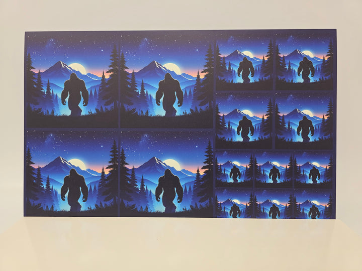 PatternPly® Full Coverage Wandering Big Foot 3 Sizes