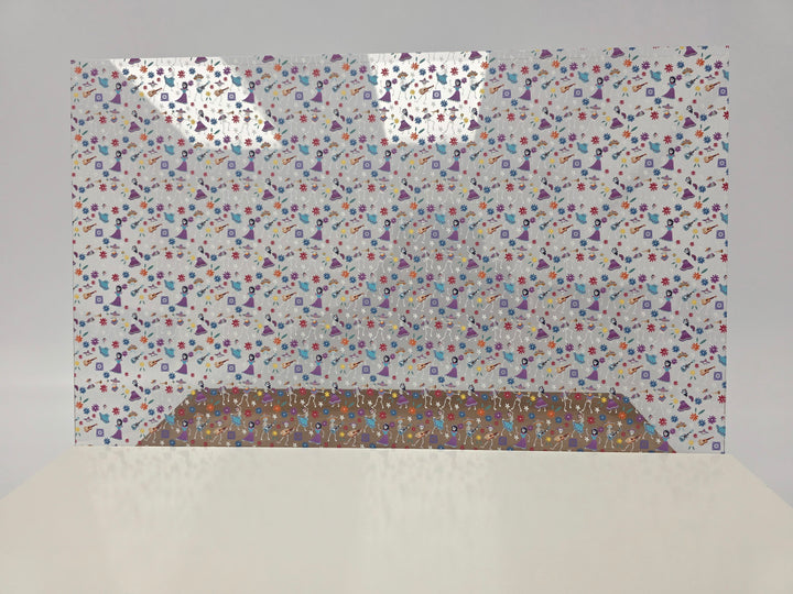 PatternPly® Scattered Skeleton Fiesta MICRO