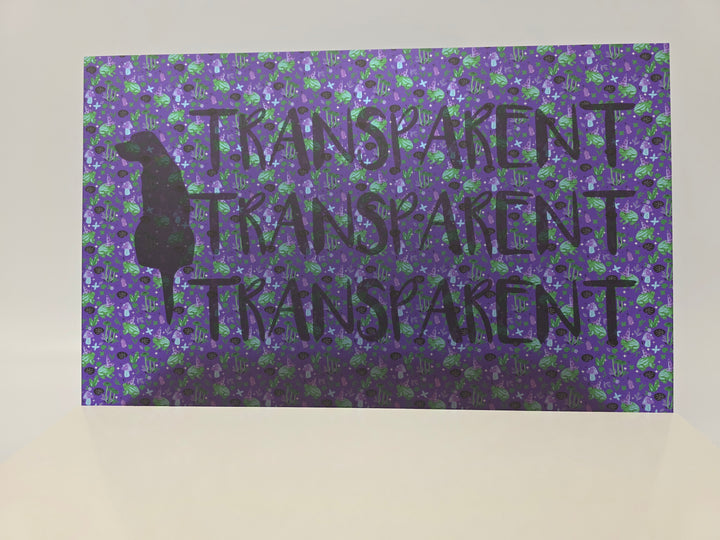 PatternPly® Transparent Witchy Frogs