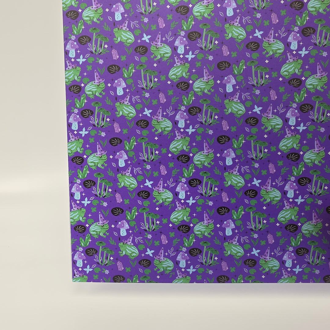 PatternPly® Transparent Witchy Frogs