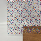 PatternPly® Scattered Skeleton Fiesta sheet showing the pattern