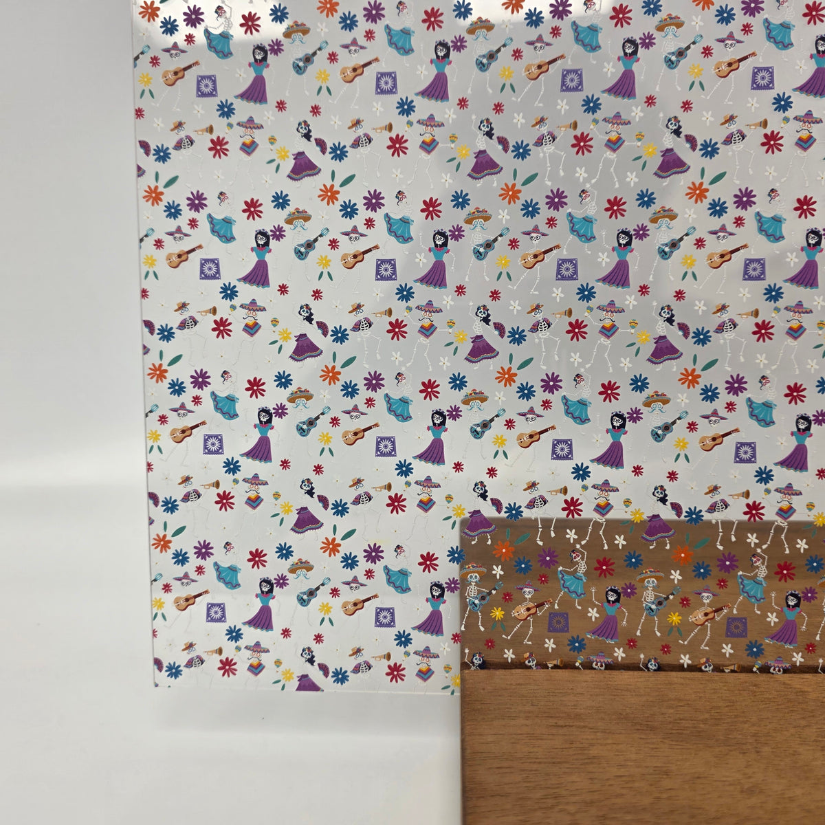 PatternPly® Scattered Skeleton Fiesta sheet showing the pattern