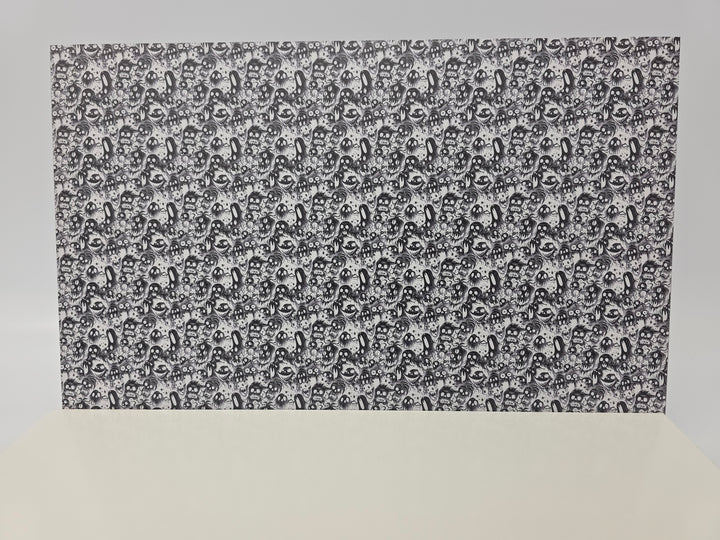 PatternPly® Full Coverage Wicked Ghouls Inverted