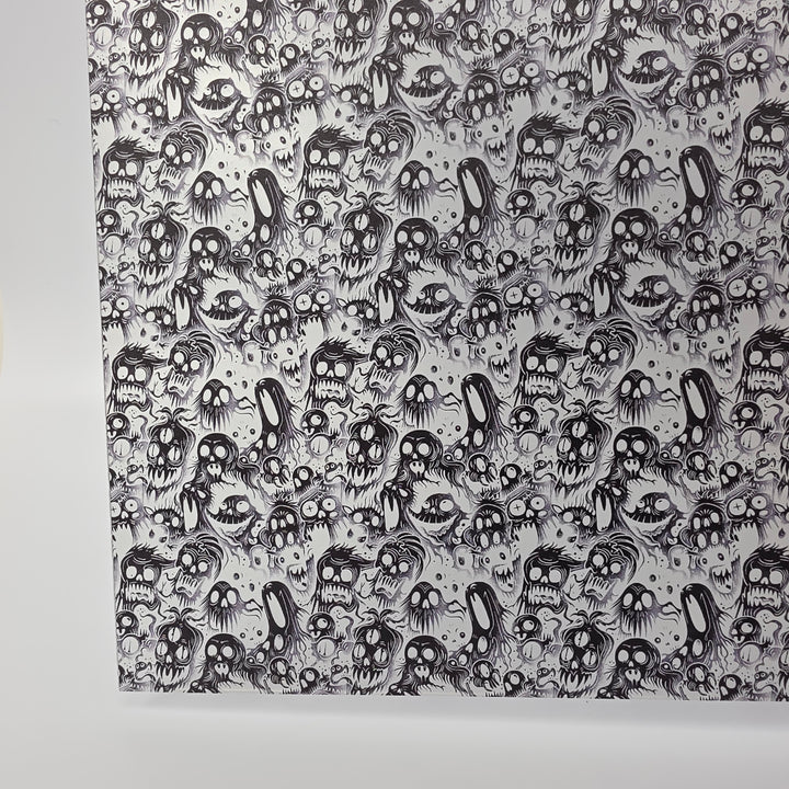 PatternPly® Transparent Wicked Ghouls Inverted