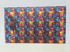 PatternPly® Transparent Vibrant Flux LARGE sheet showing the pattern