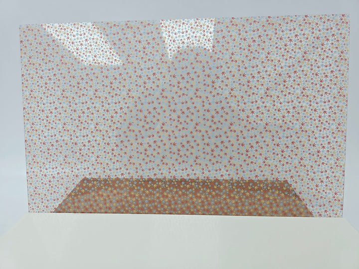 PatternPly® Scattered Neutral Marijuana Leaves MICRO