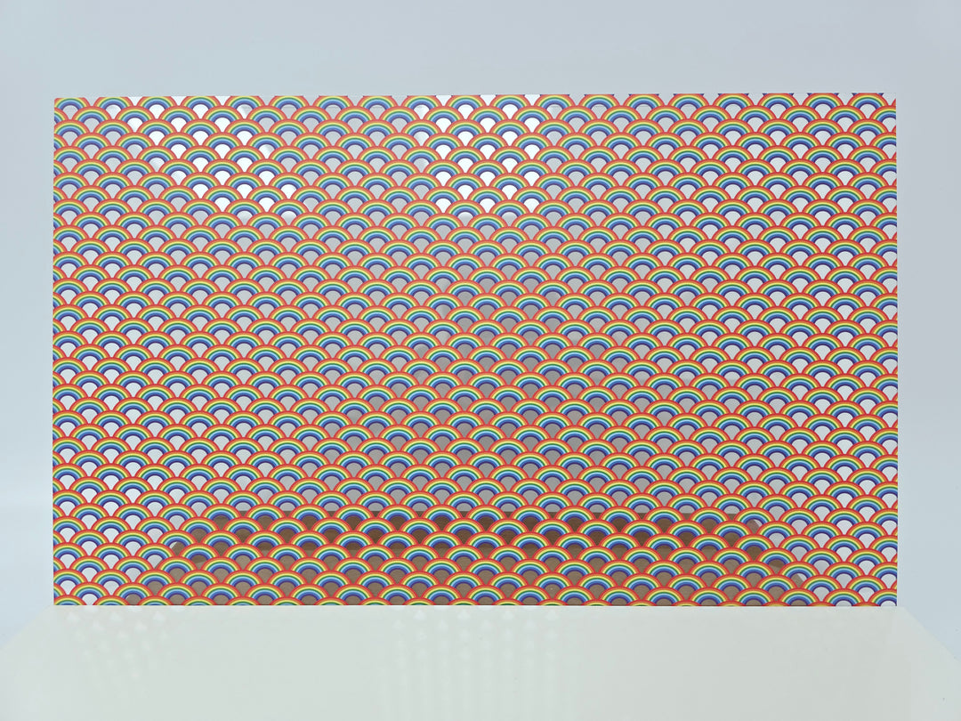 PatternPly® Scattered Rainbow Arches