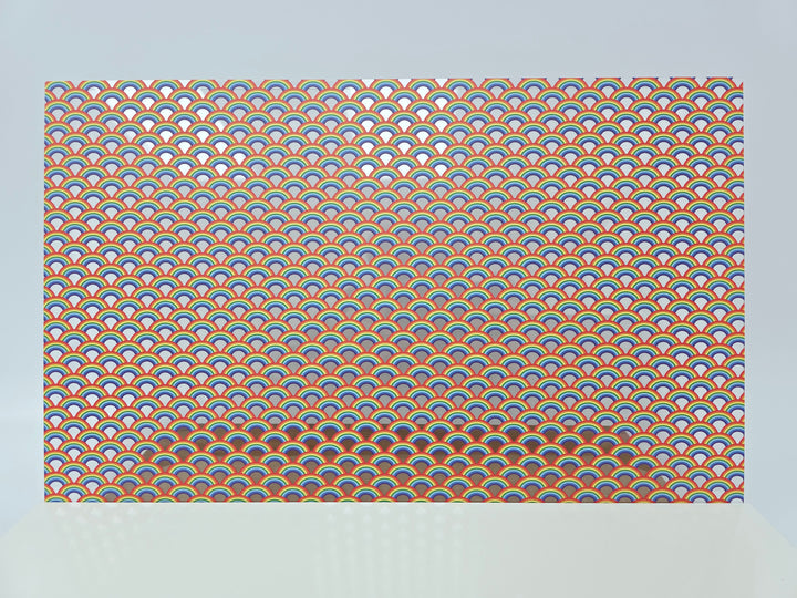 PatternPly® Scattered Rainbow Arches