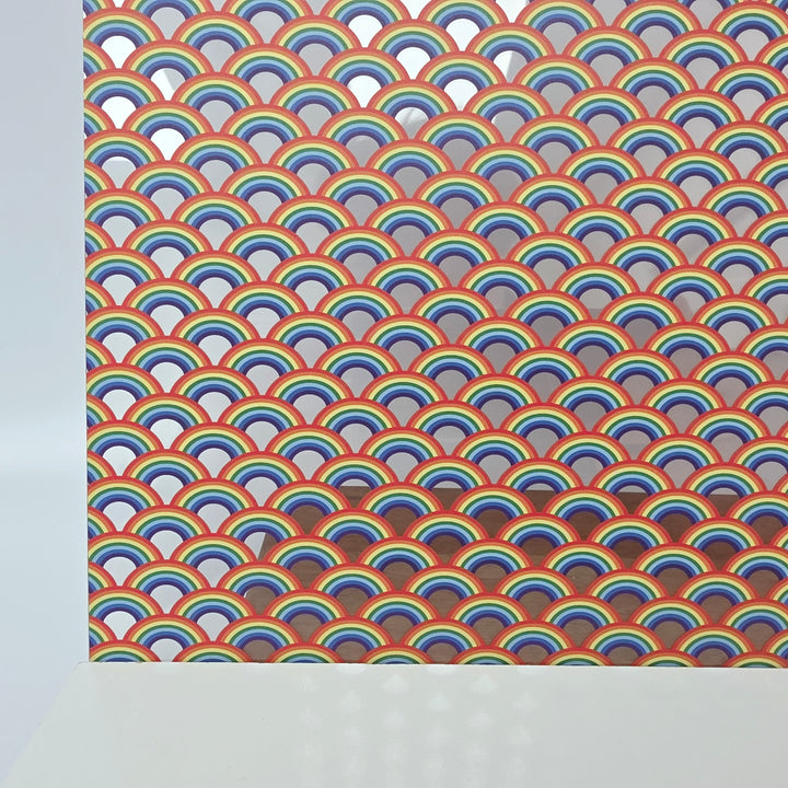 PatternPly® Scattered Rainbow Arches