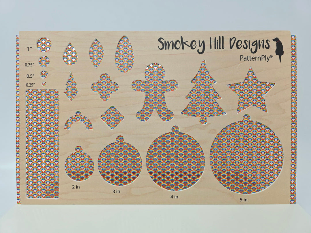 PatternPly® Scattered Mini Rainbow Arches