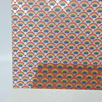 PatternPly® Scattered Rainbows And Hearts sheet showing the pattern