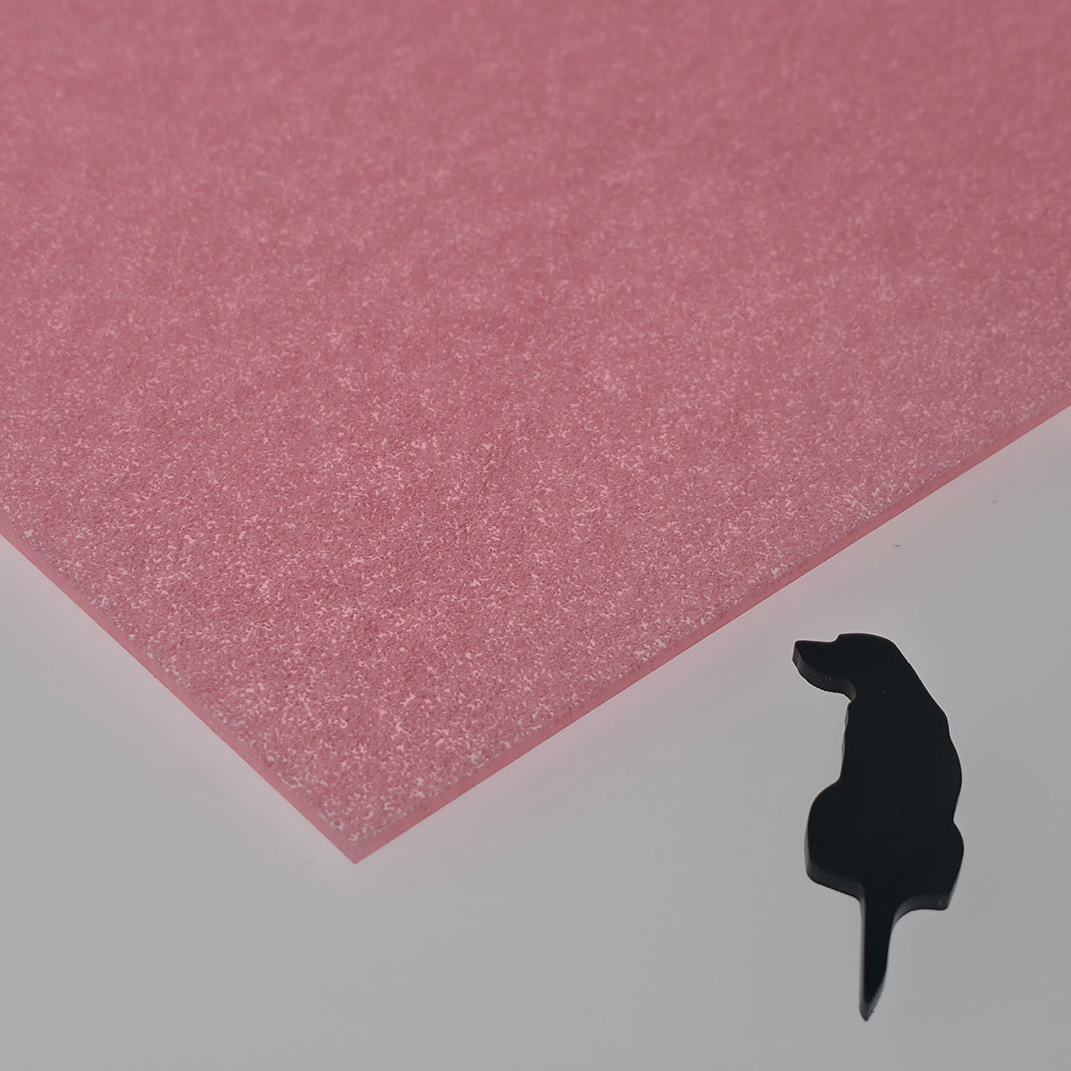 Ballet Pink Solar Flare acrylic sheet