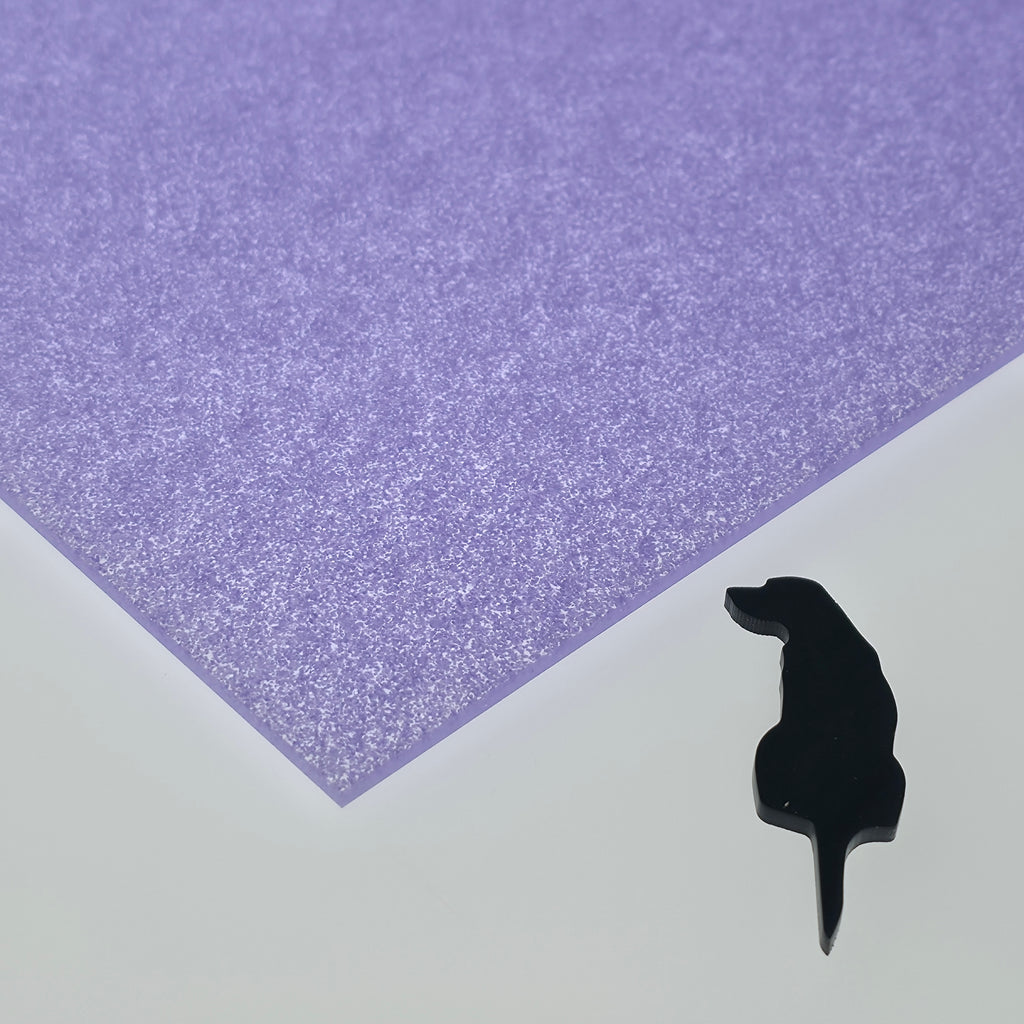 Lilac Solar Flare acrylic sheet
