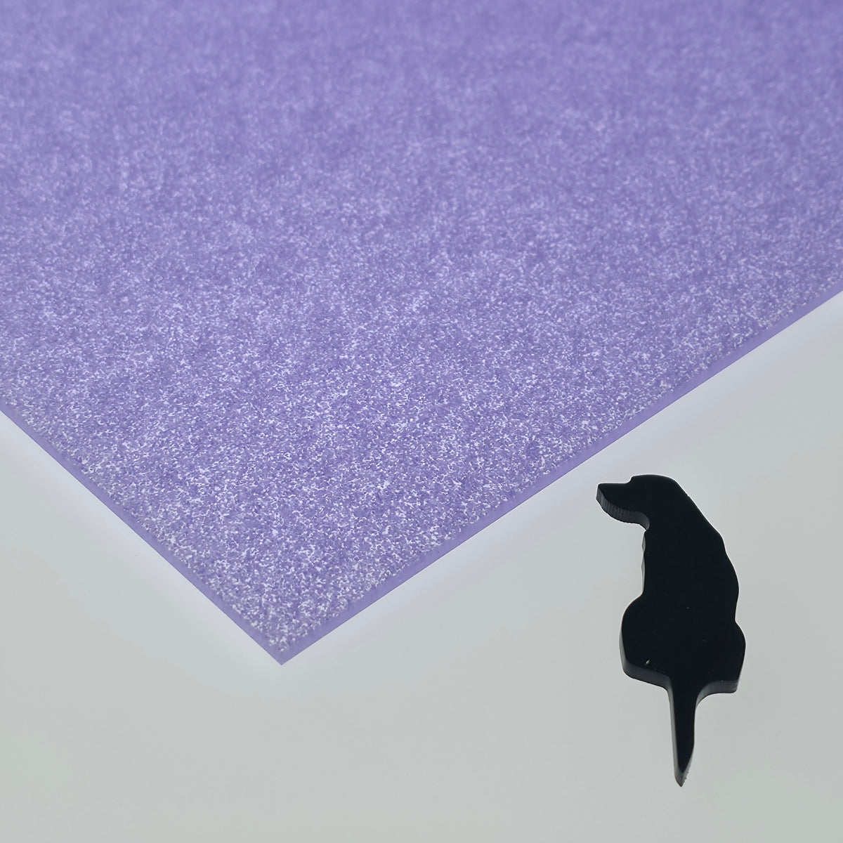 Lilac Solar Flare acrylic sheet