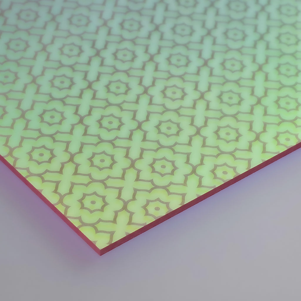 Rosette Tile Moonwater