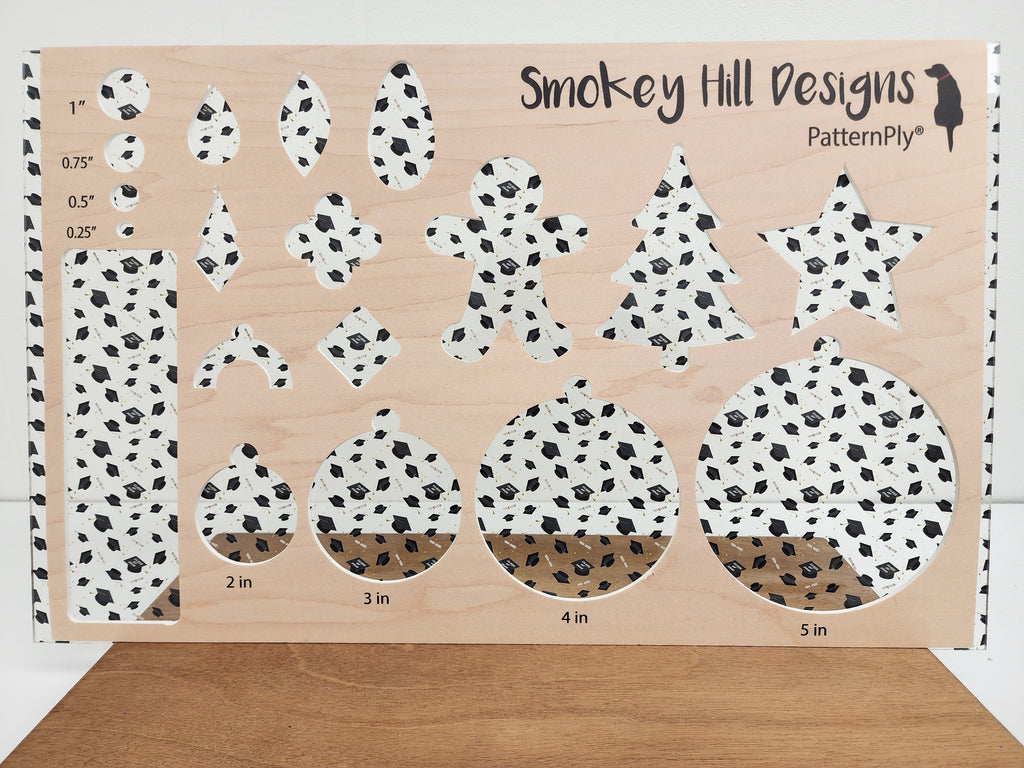 PatternPly® Scattered Graduation Caps Class of 2026 product photo 2