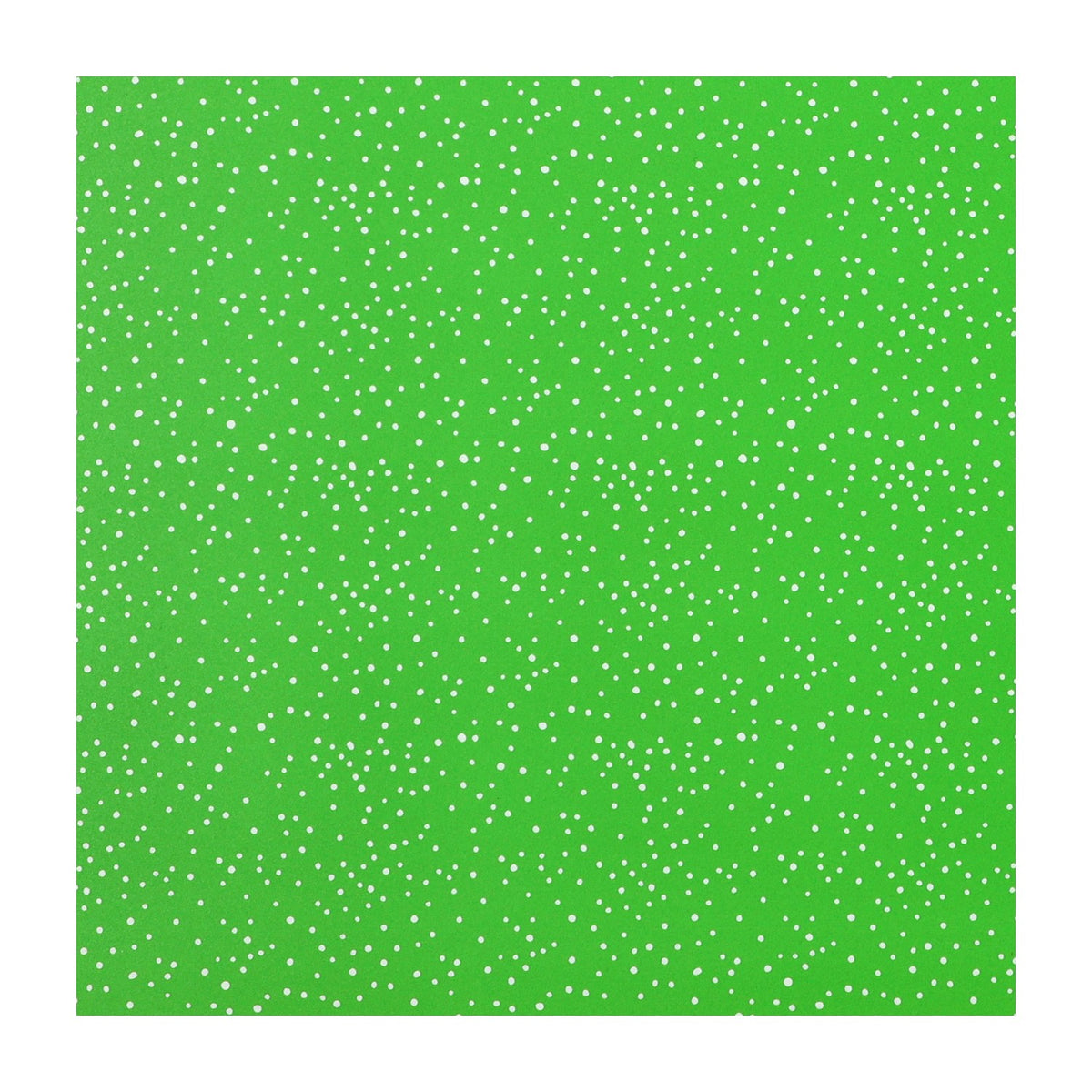 PatternPly® Full Coverage Spring Dots on Green sheet showing the pattern