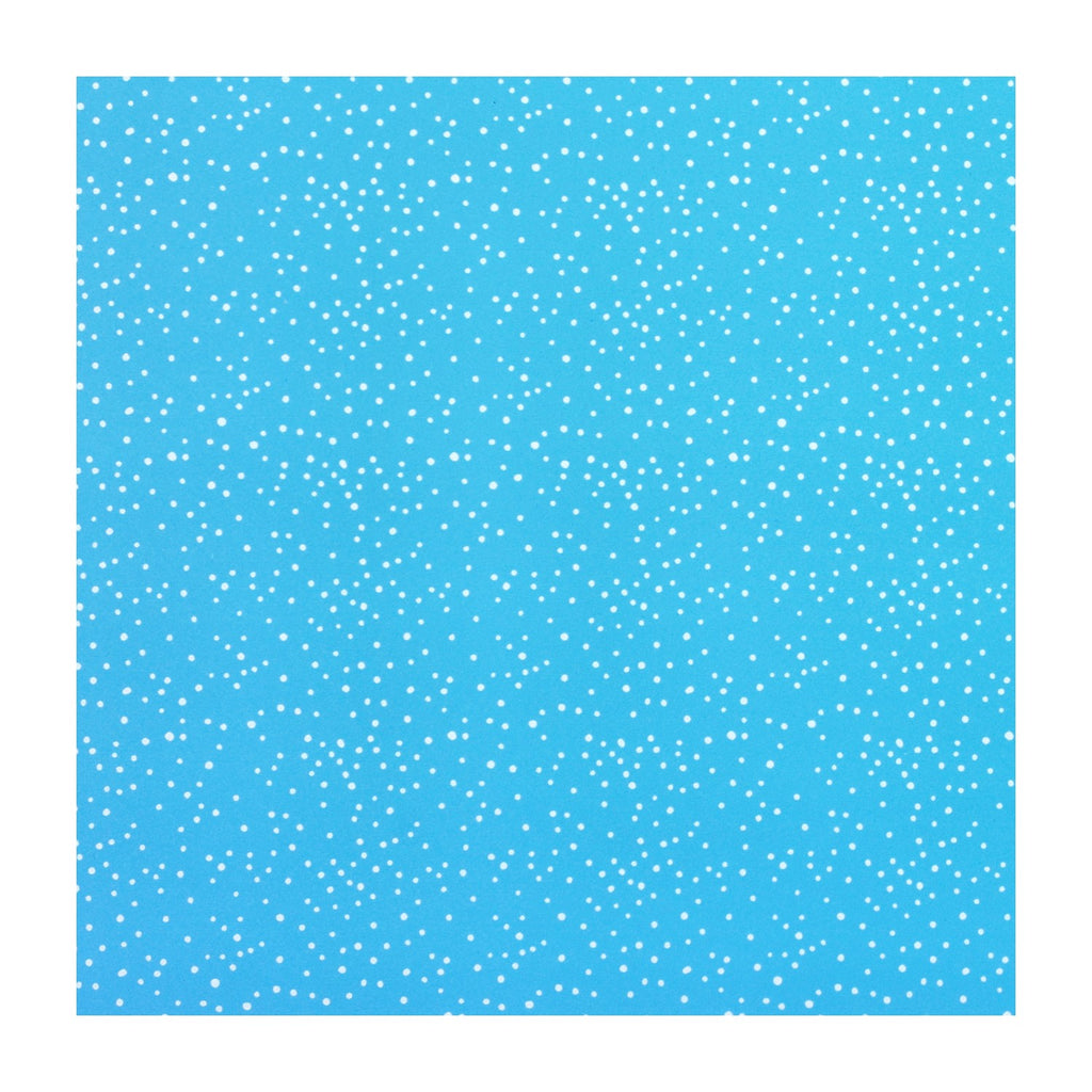 PatternPly® Full Coverage Spring Dots on Light Blue sheet showing the pattern