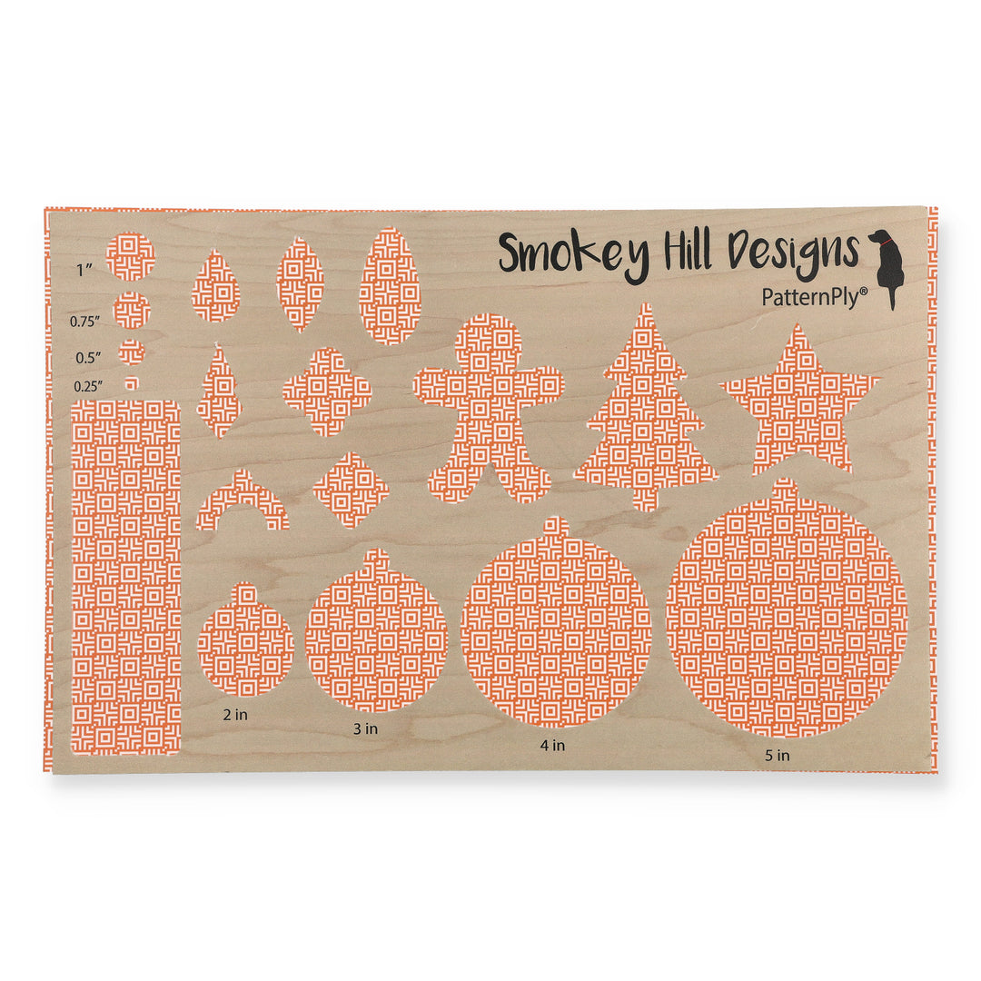 PatternPly® Full Coverage Spring Orange Geo Squares