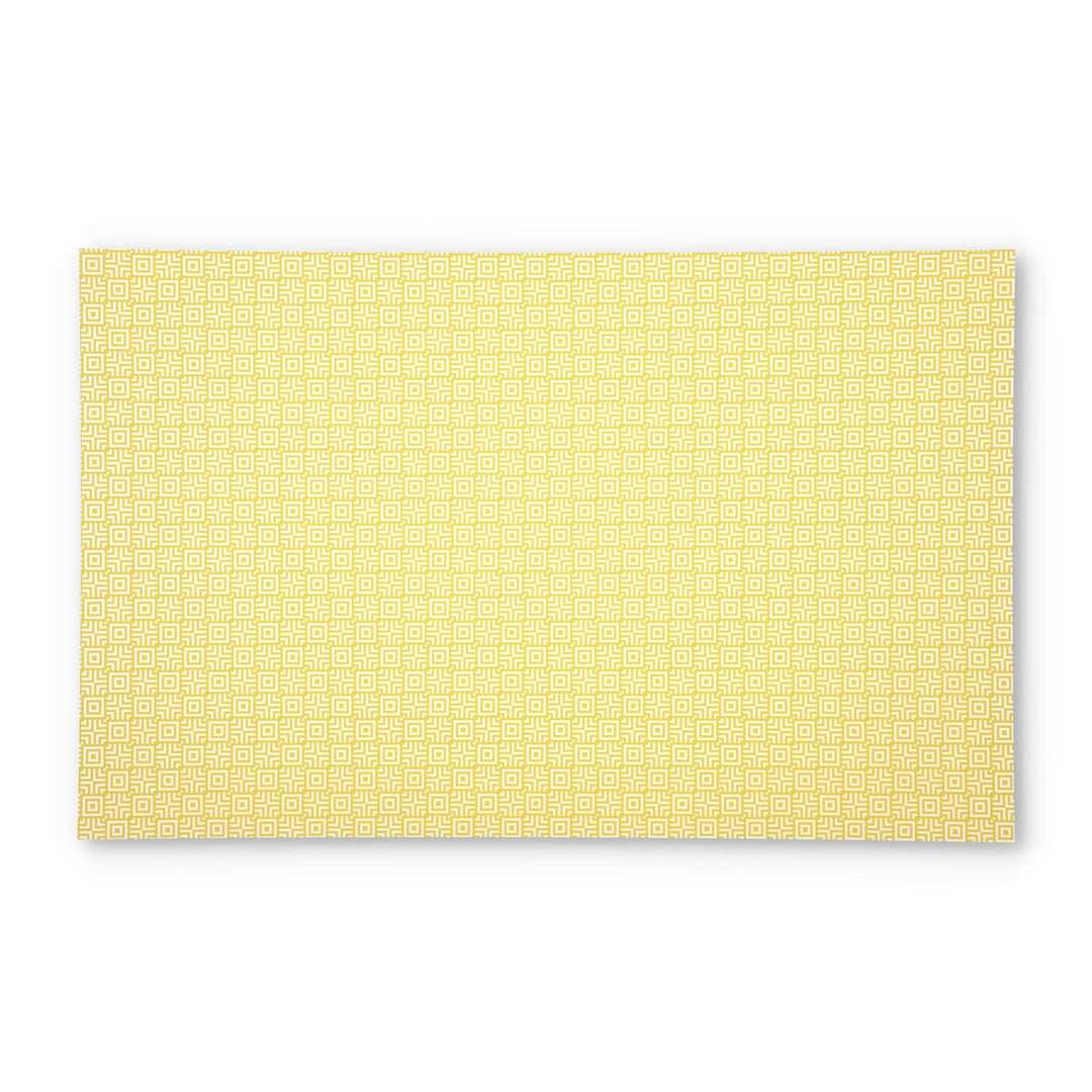 PatternPly® Full Coverage Spring Pale Yellow Geo Squares
