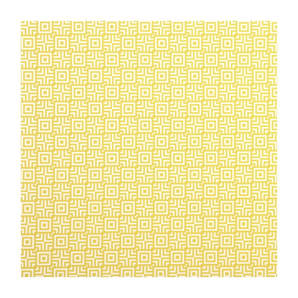 PatternPly® Full Coverage Spring Pale Yellow Geo Squares sheet showing the pattern