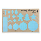 PatternPly® Full Coverage Spring Light Blue Geo Squares product photo 3