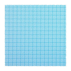 PatternPly® Full Coverage Spring Light Blue Geo Squares sheet showing the pattern