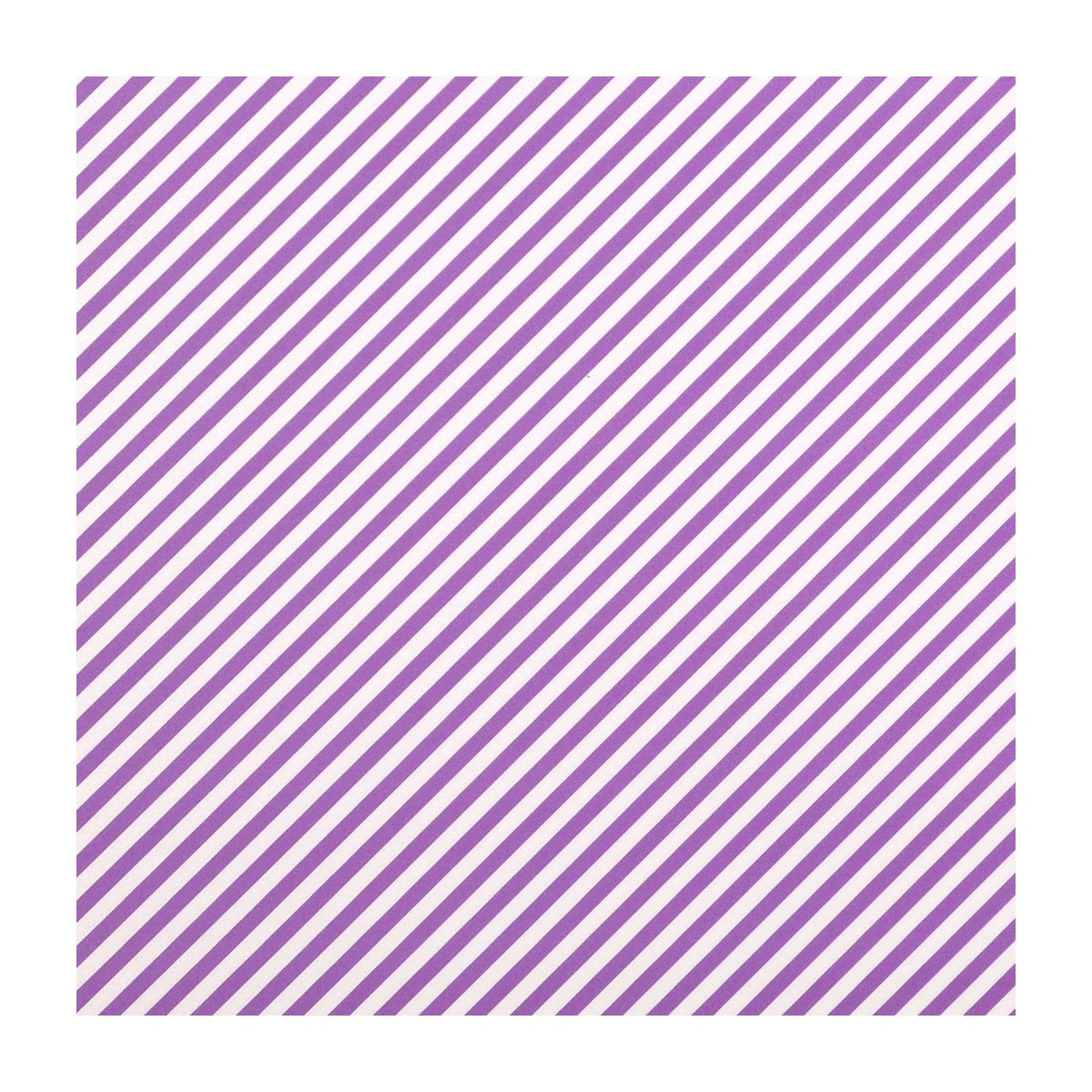 PatternPly® Full Coverage Spring Lavender Diagonal Stripes sheet showing the pattern