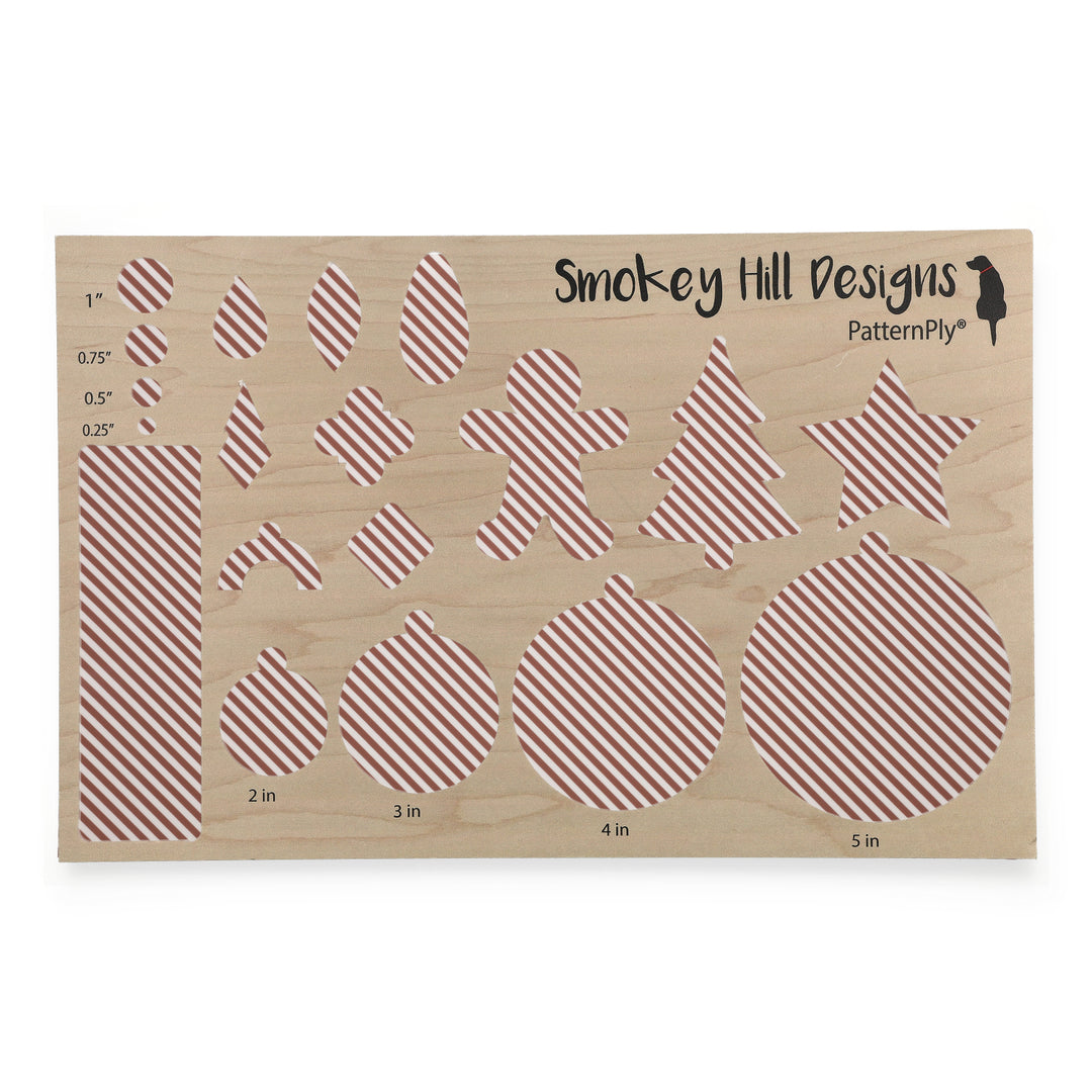 PatternPly® Full Coverage Soft Clay Diagonal Stripes