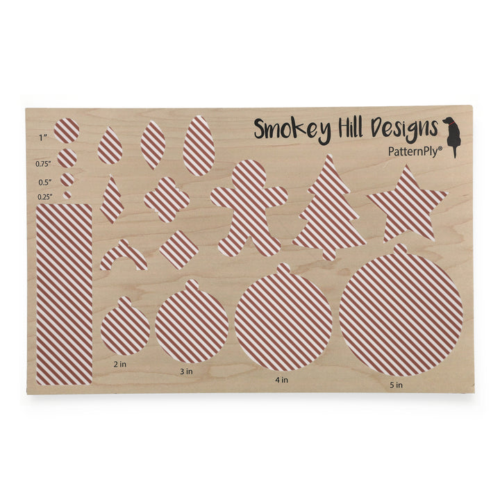 PatternPly® Full Coverage Soft Clay Diagonal Stripes