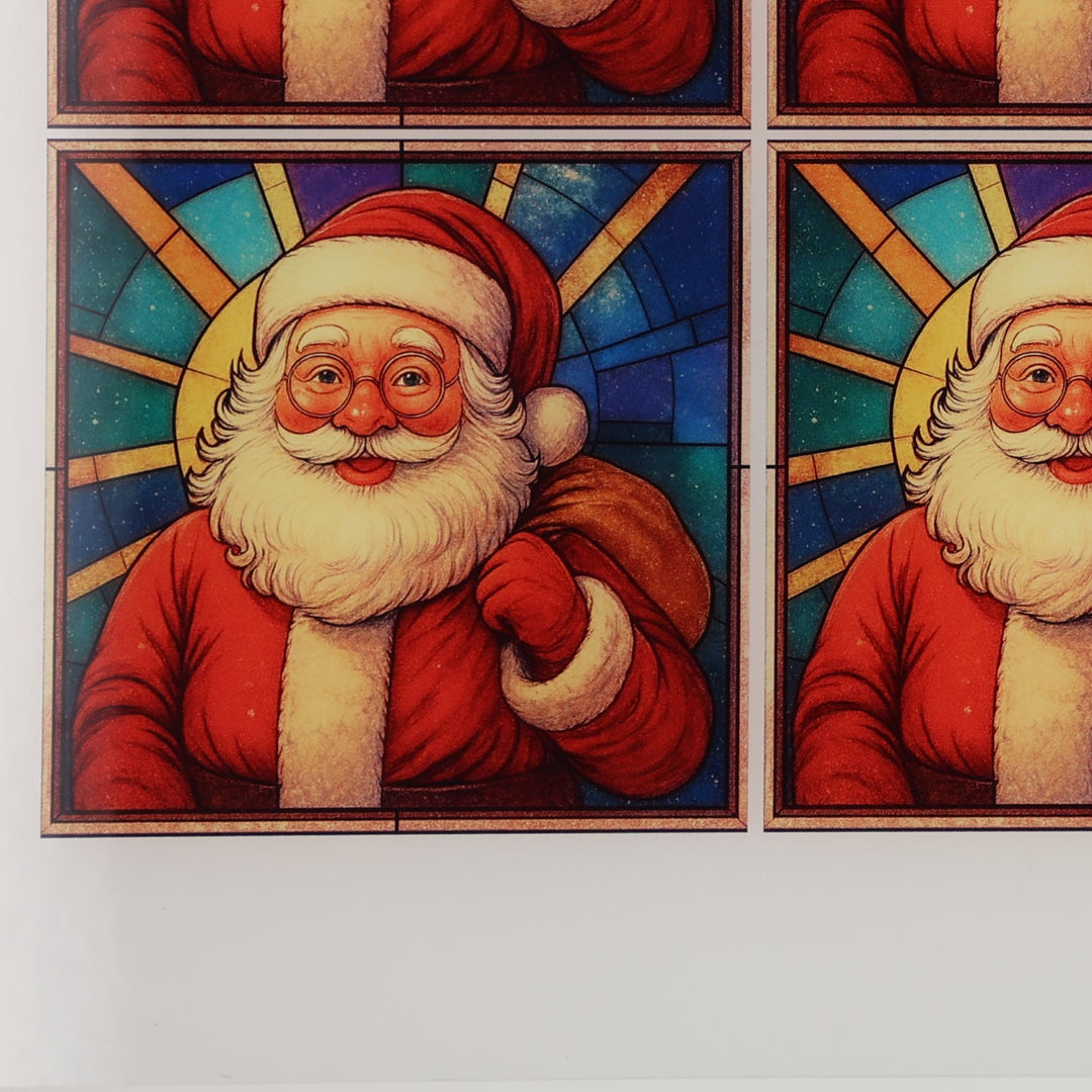 PatternPly® Transparent Santa Claus Medium