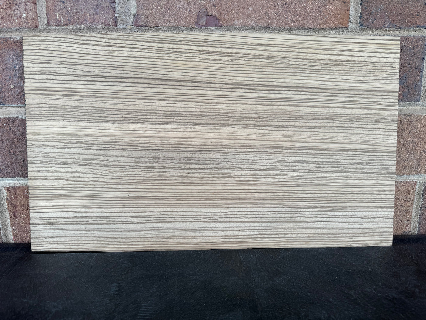 Zebrawood TimberThins® 6.5 mm thick.  Sanded