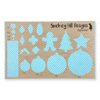 PatternPly® Full Coverage Spring Light Blue Diagonal Stripes product photo 3