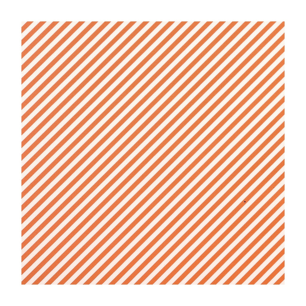 PatternPly® Full Coverage Spring Orange Diagonal Stripes sheet showing the pattern