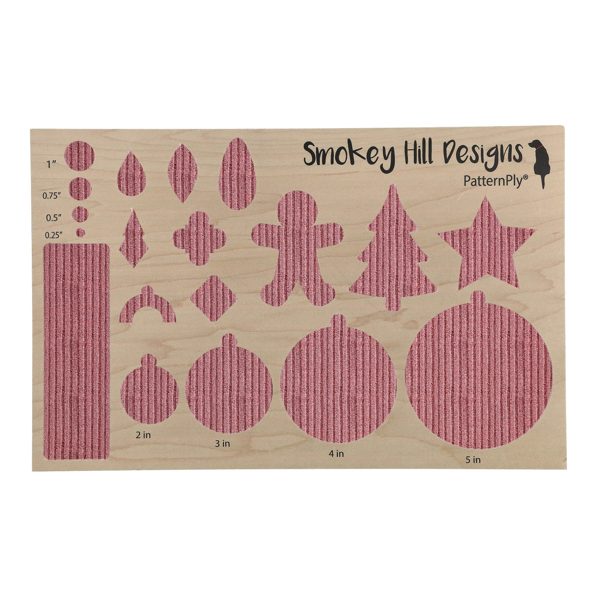 PatternPly® Transparent Knitted Dusty Pink product photo 2
